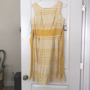 New Directions Striped dress